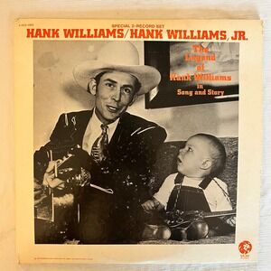 Hank Williams The Legend of‎ Hank Williams in Song and Story 2-LP MGM 2-SES-4865